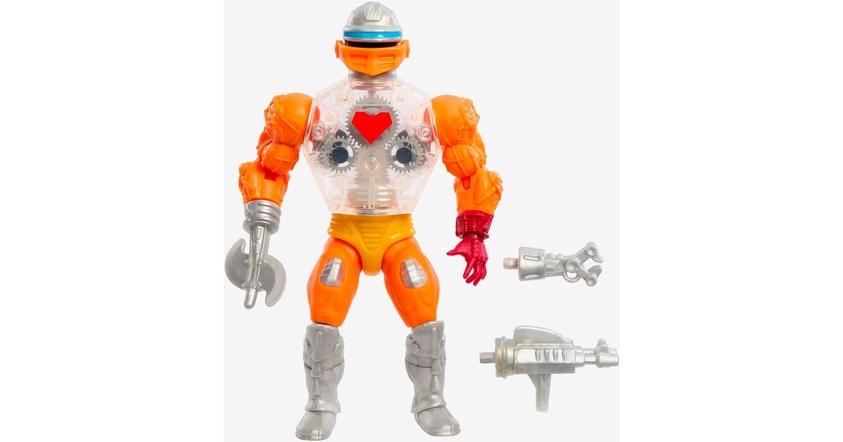 Mattel Masters of the Universe Origins Actionfigur Mini Comic Roboto, Spielfigur(14 cm)