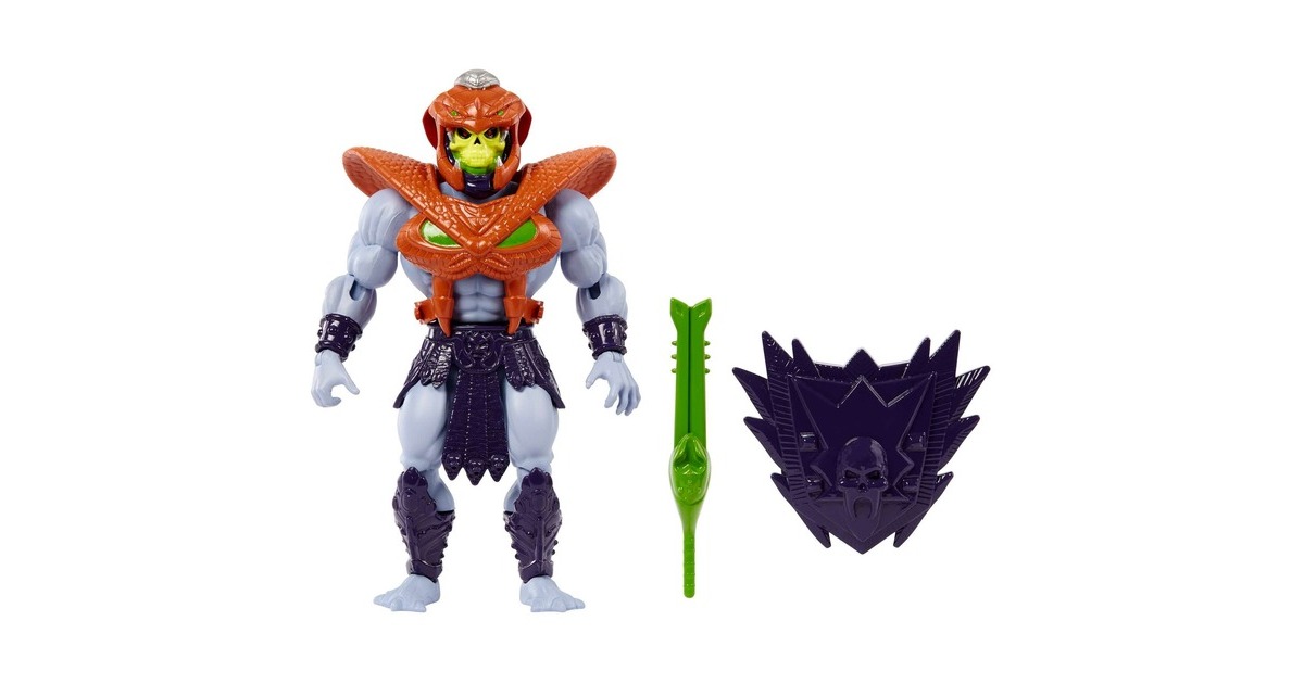 Mattel Masters of the Universe Origins Actionfigur Snake Armor Skeletor, Spielfigur(14 cm)