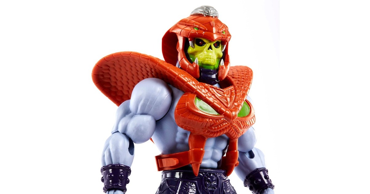 Mattel Masters of the Universe Origins Actionfigur Snake Armor Skeletor, Spielfigur(14 cm)