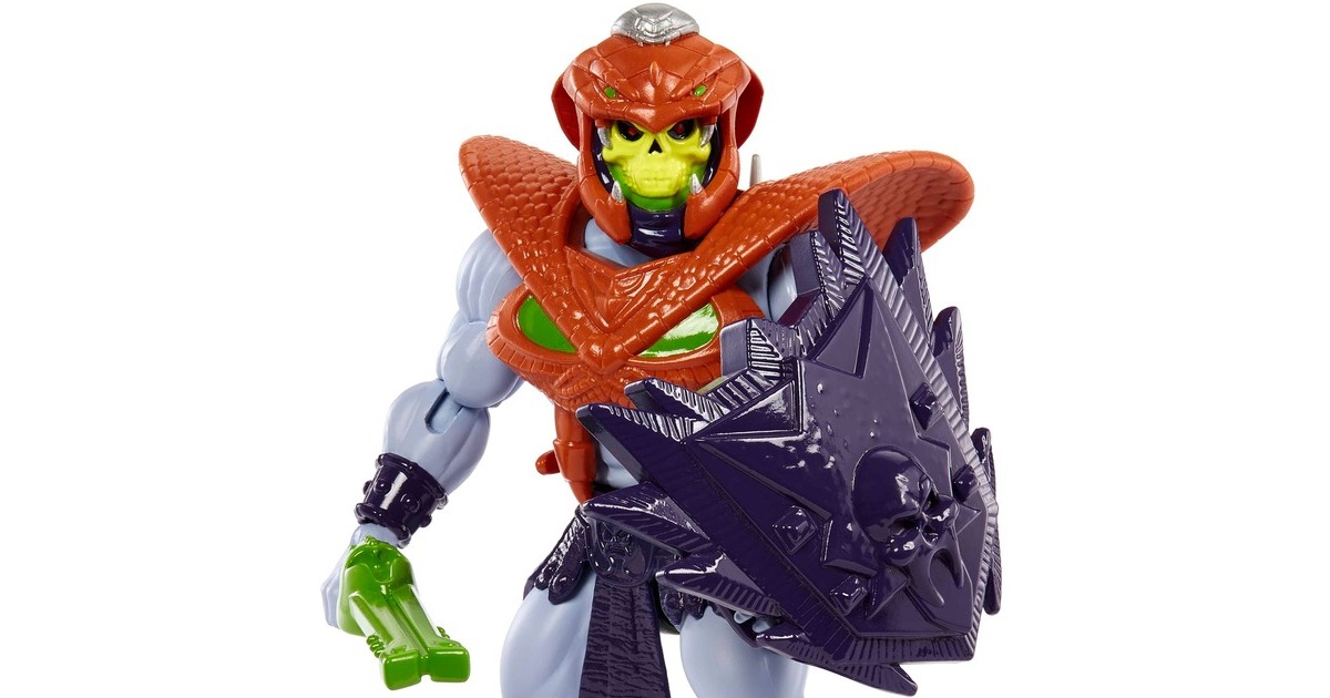 Mattel Masters of the Universe Origins Actionfigur Snake Armor Skeletor, Spielfigur(14 cm)