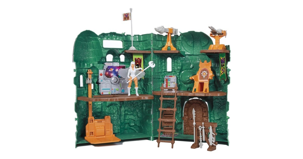 Mattel Masters of the Universe Origins Castle Grayskull Spielset, Spielgebäude