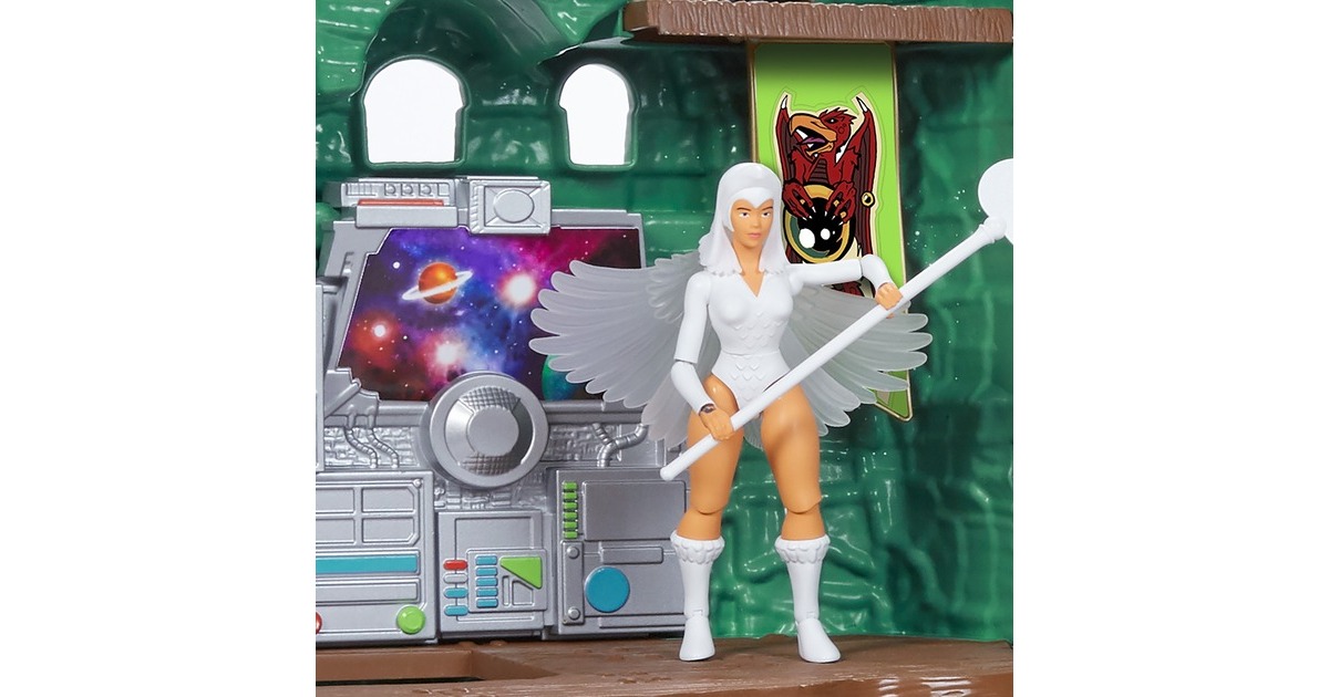 Mattel Masters of the Universe Origins Castle Grayskull Spielset, Spielgebäude