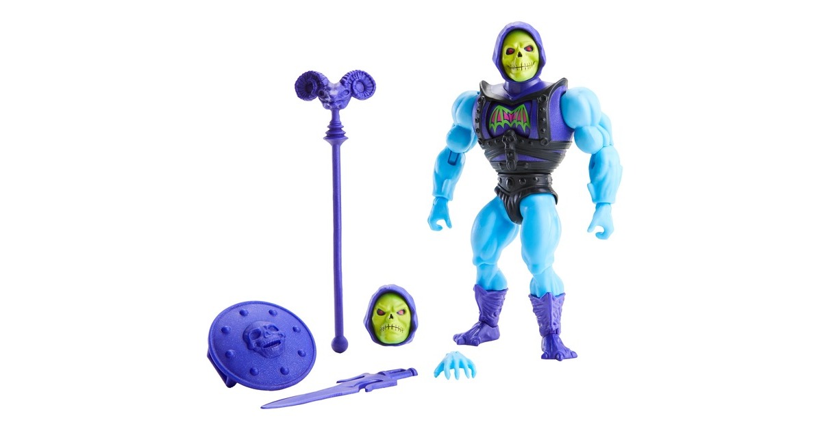 Mattel Masters of the Universe Origins Deluxe Actionfigur (14 cm) Skeletor, Spielfigur
