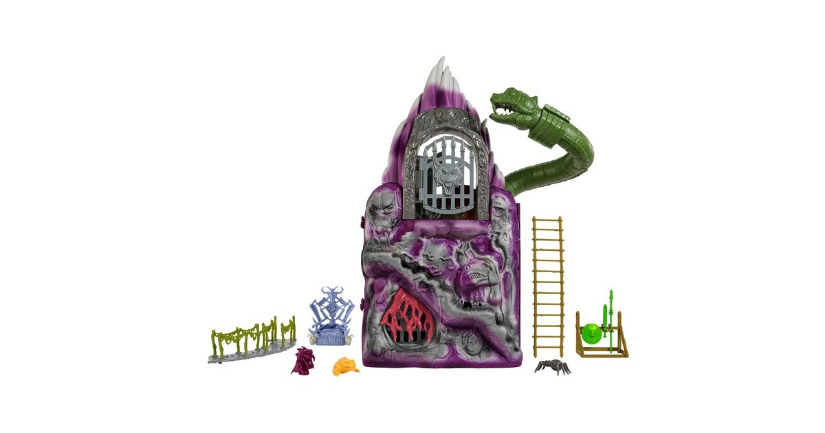 Mattel Masters of the Universe Origins Snake Mountain Spielset, Spielgebäude