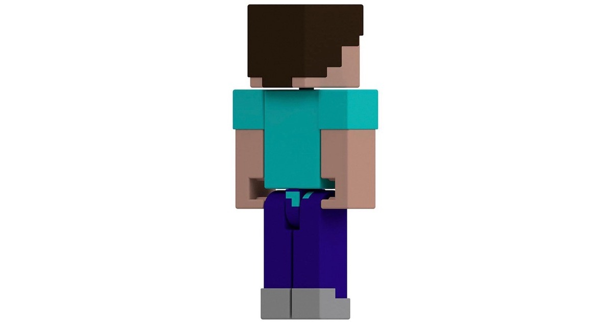 Mattel Minecraft 8 cm Figure Steve, Spielfigur
