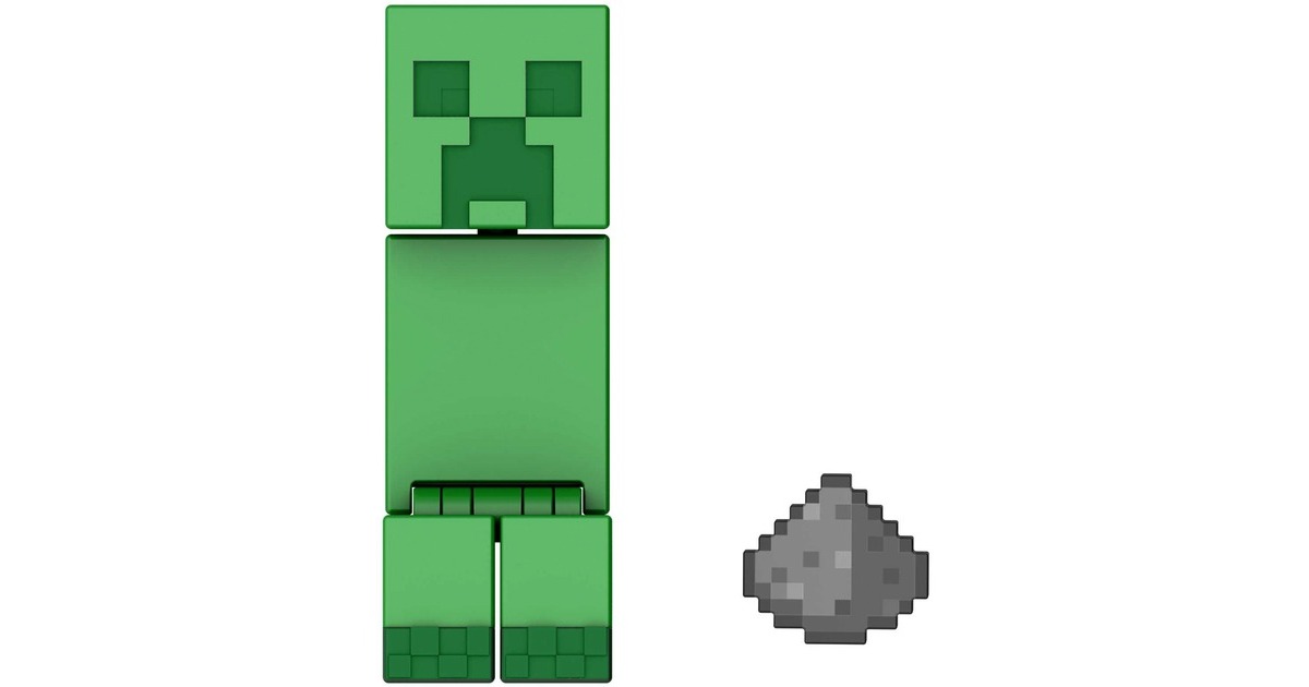 Mattel Minecraft Core Figure Creeper, Spielfigur