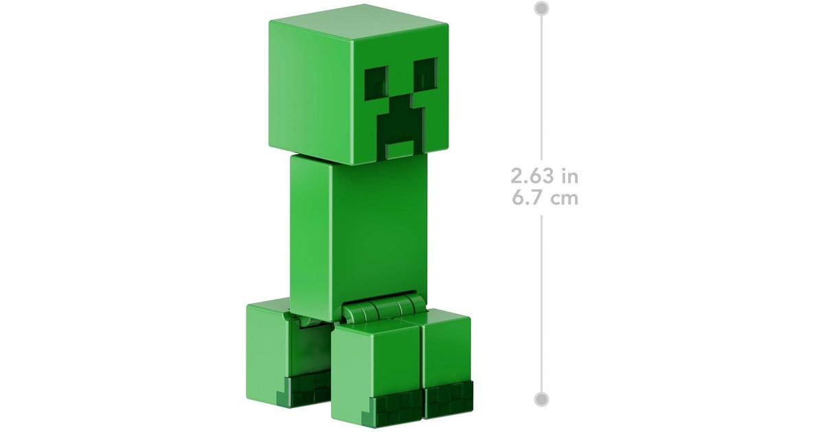 Mattel Minecraft Core Figure Creeper, Spielfigur