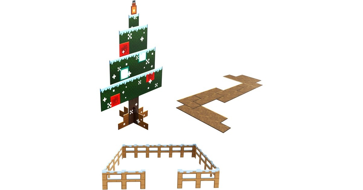 Mattel Minecraft Mob Head Minis Adventskalender, Spielfigur