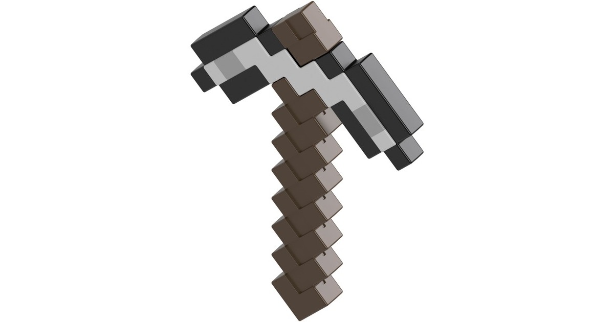 Mattel Minecraft Roleplay Basic Iron Pickaxe, Rollenspiel