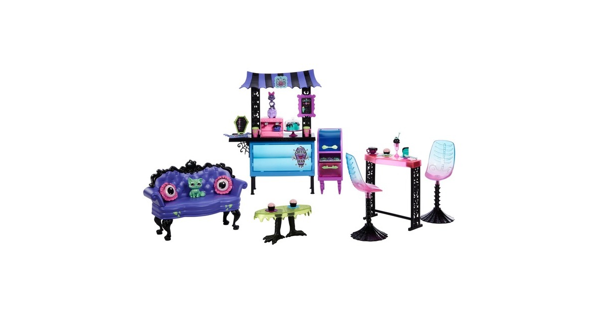 Mattel Monster High Café Schwarze Seele, Kulisse