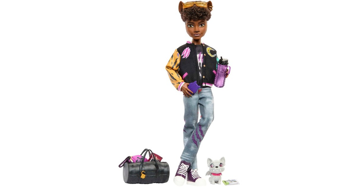 Mattel Monster High Clawd Wolf Puppe