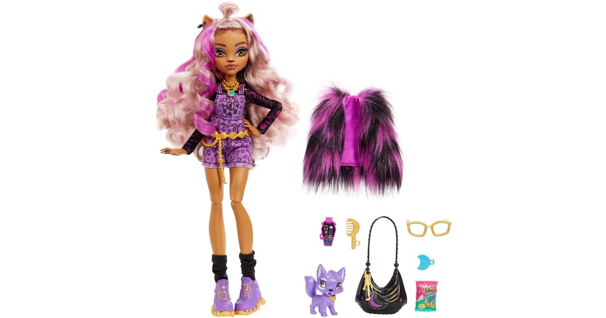 Mattel Monster High Clawdeen, Puppe