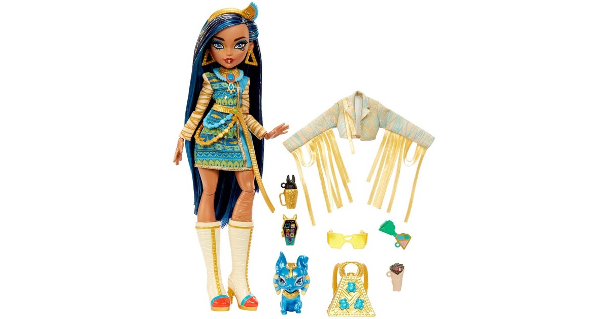 Mattel Monster High Cleo de Nile, Puppe
