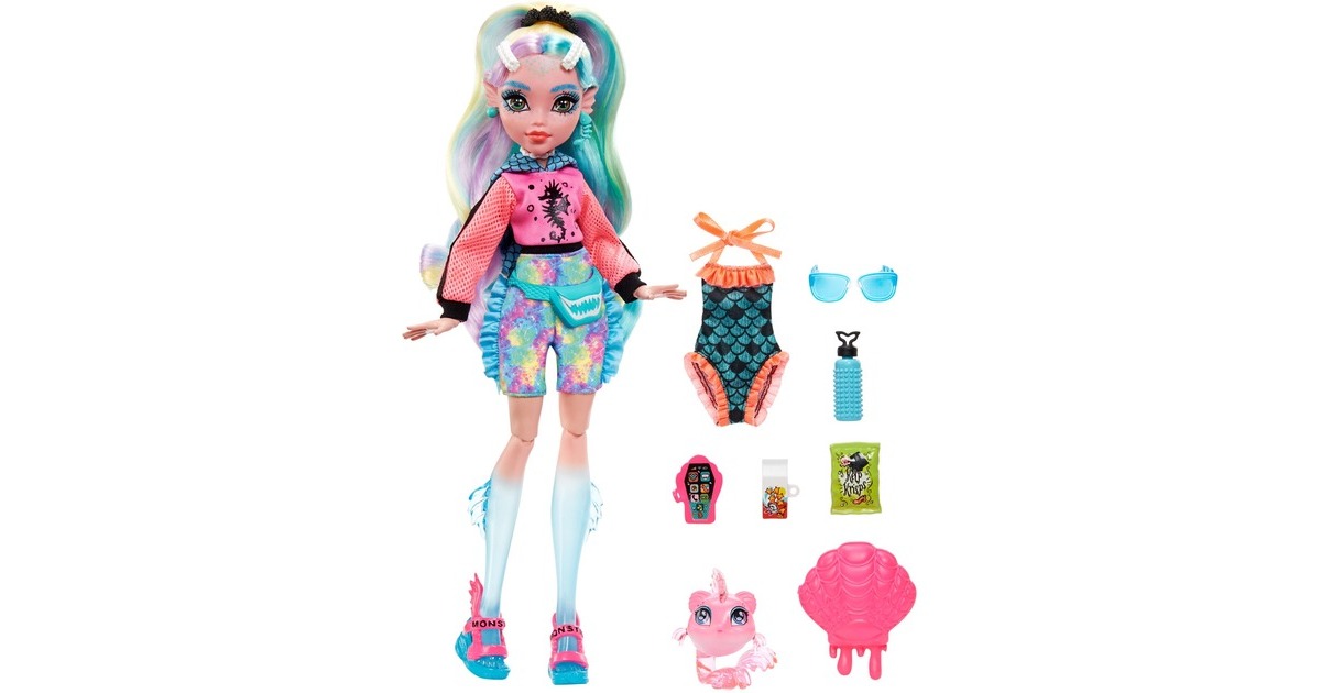 Mattel Monster High Lagoona Blue, Puppe