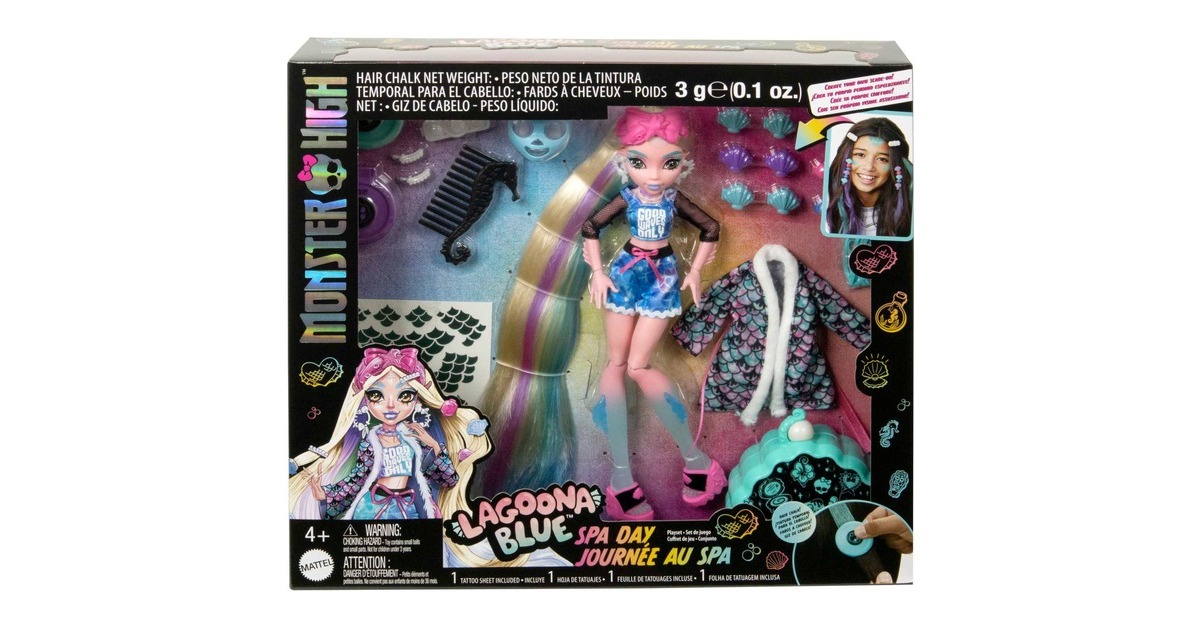 Mattel Monster High Lagoona Spa Day, Puppe
