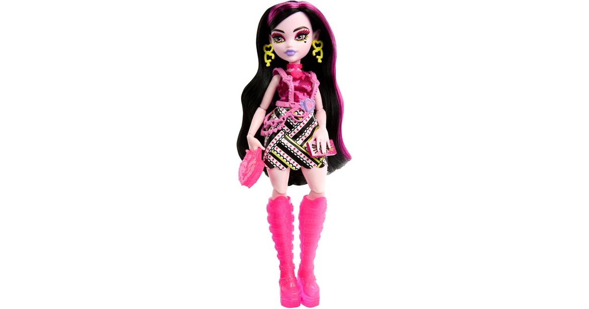 Mattel Monster High Skulltimates Secrets Serie 3 - Draculaura, Puppe
