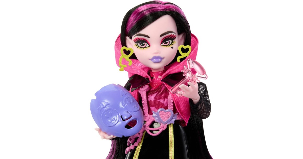 Mattel Monster High Skulltimates Secrets Serie 3 - Draculaura, Puppe