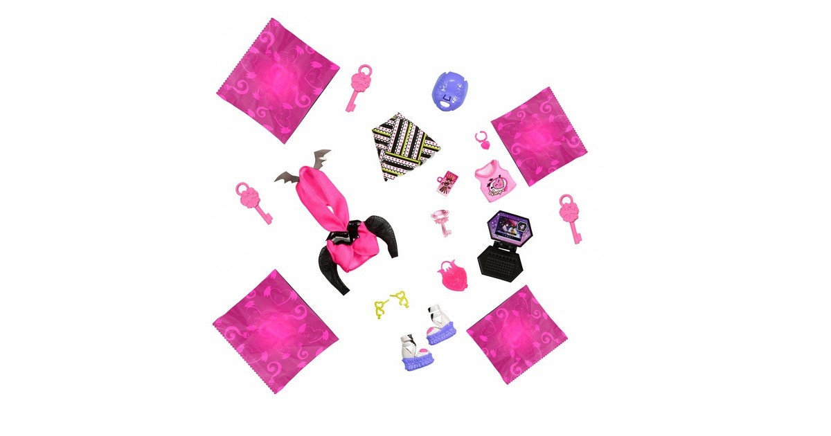 Mattel Monster High Skulltimates Secrets Serie 3 - Draculaura, Puppe