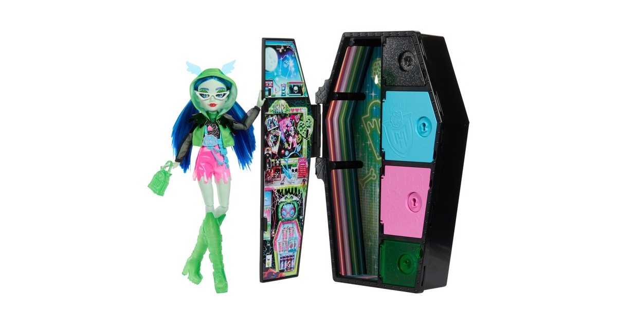 Mattel Monster High Skulltimates Secrets Serie 3 - Ghoulia, Puppe