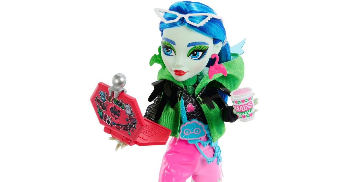 Mattel Monster High Skulltimates Secrets Serie 3 - Ghoulia, Puppe