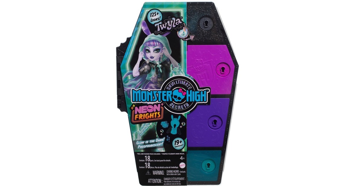 Mattel Monster High Skulltimates Secrets Serie 3 - Twyla, Puppe