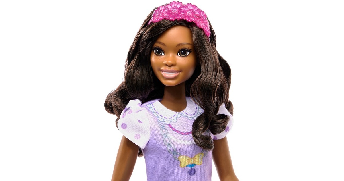 Mattel My First Barbie Brooklyn mit Pudel (schwarze Haare), Puppe