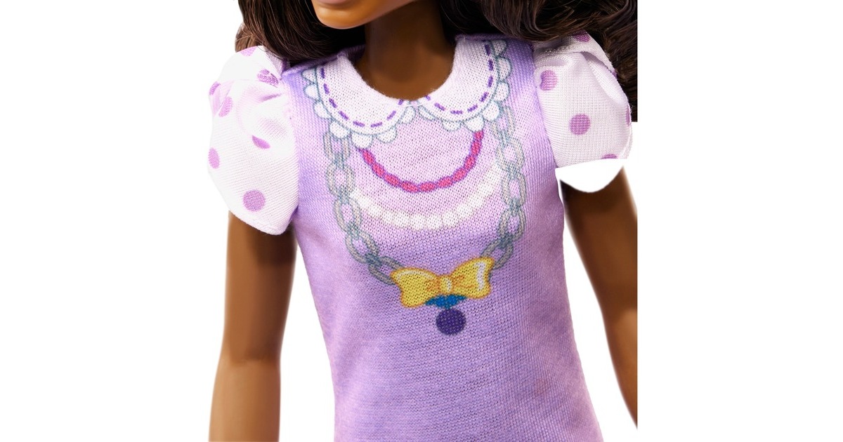 Mattel My First Barbie Brooklyn mit Pudel (schwarze Haare), Puppe