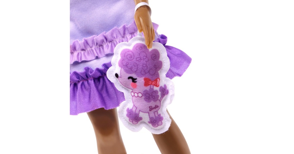 Mattel My First Barbie Brooklyn mit Pudel (schwarze Haare), Puppe