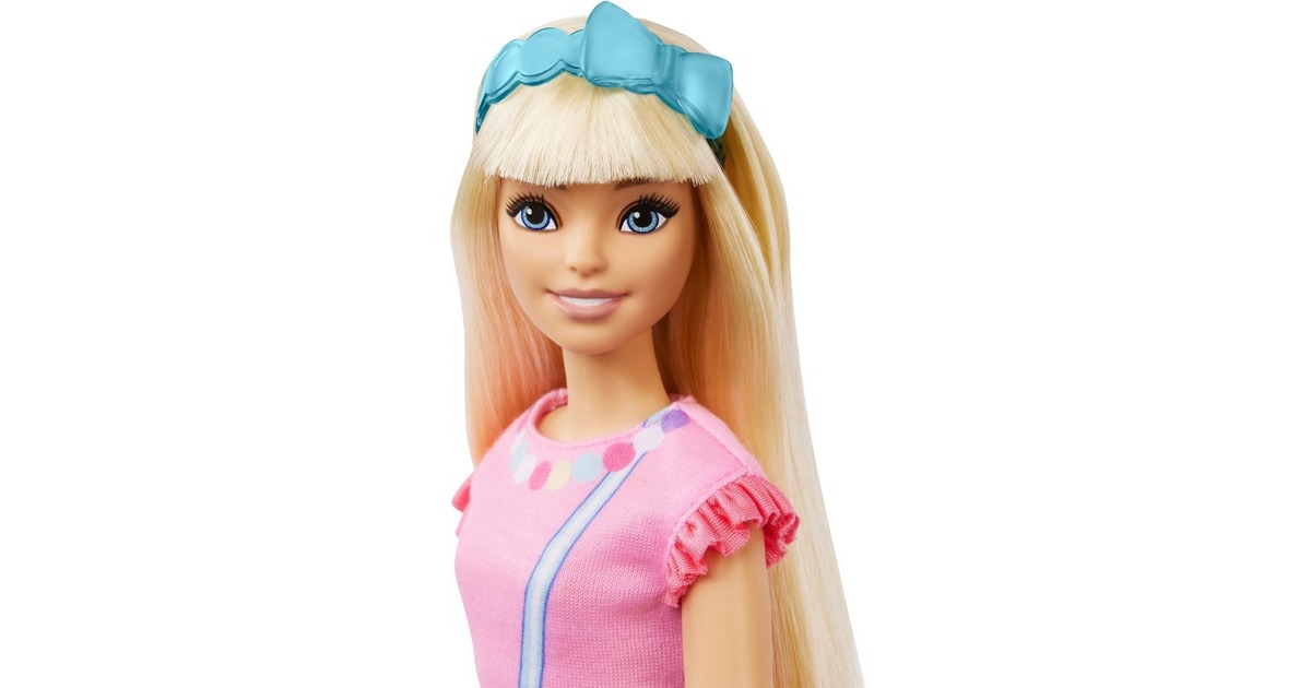 Mattel My First Barbie Malibu mit Kätzchen (blonde Haare), Puppe