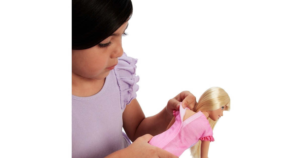 Mattel My First Barbie Malibu mit Kätzchen (blonde Haare), Puppe