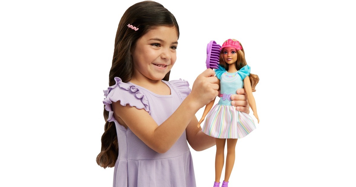 Mattel My First Barbie Teresa mit Bunny (brünette Haare), Puppe