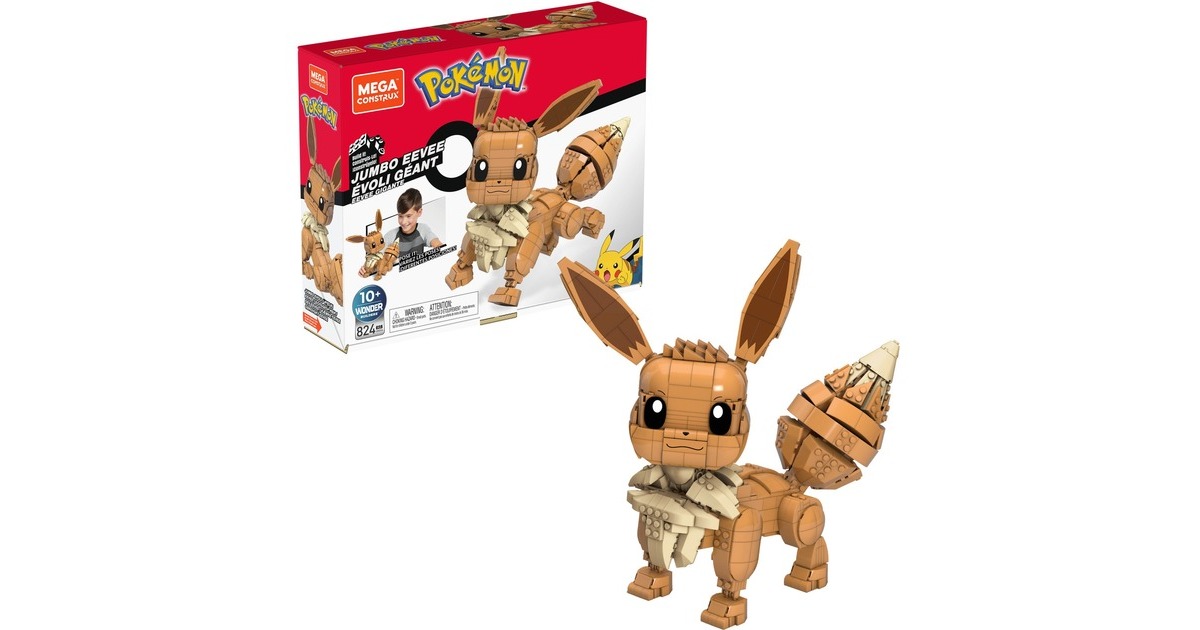 Mattel Pokémon Jumbo Evoli, Konstruktionsspielzeug