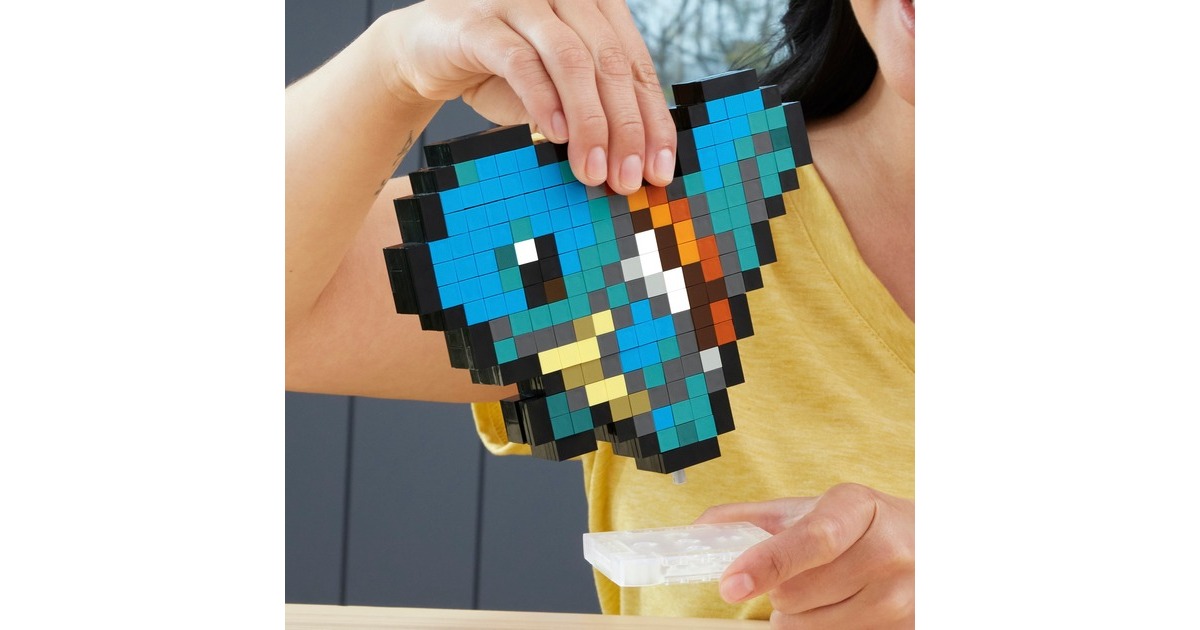 Mattel Pokémon Shiggy Pixel Art, Konstruktionsspielzeug