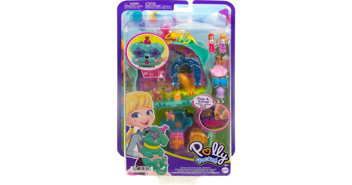 Mattel Polly Pocket Doggy Birthday Bash, Spielfigur