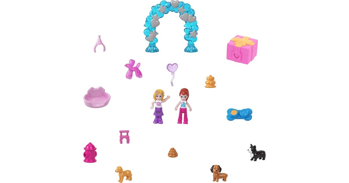 Mattel Polly Pocket Doggy Birthday Bash, Spielfigur