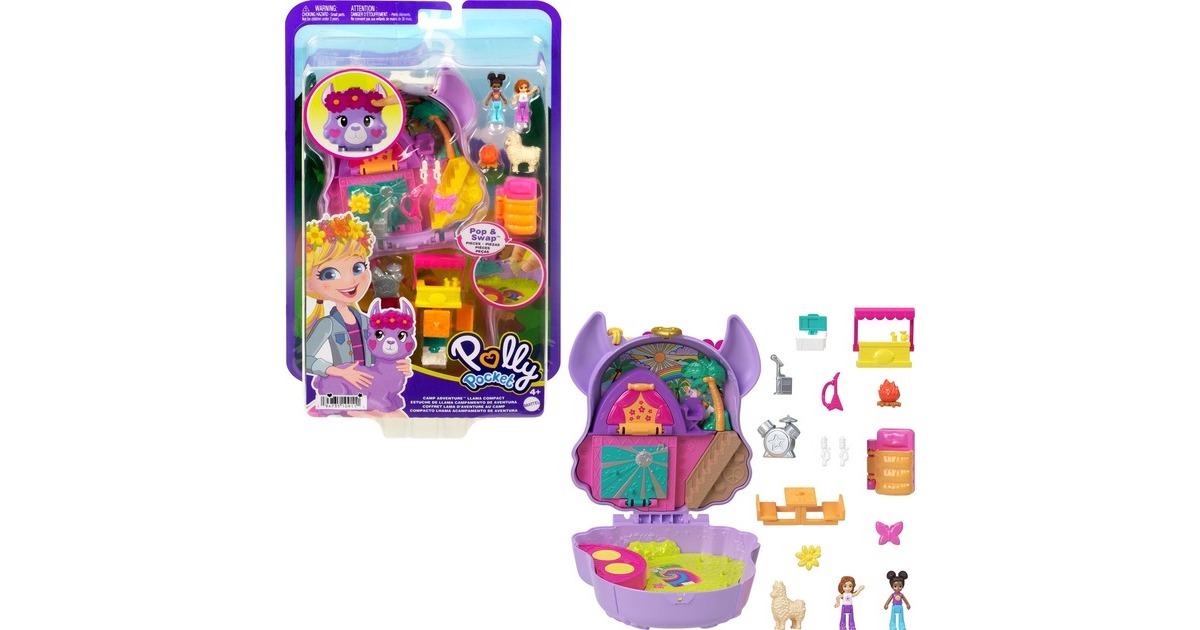 Mattel Polly Pocket Lama Camp, Spielfigur