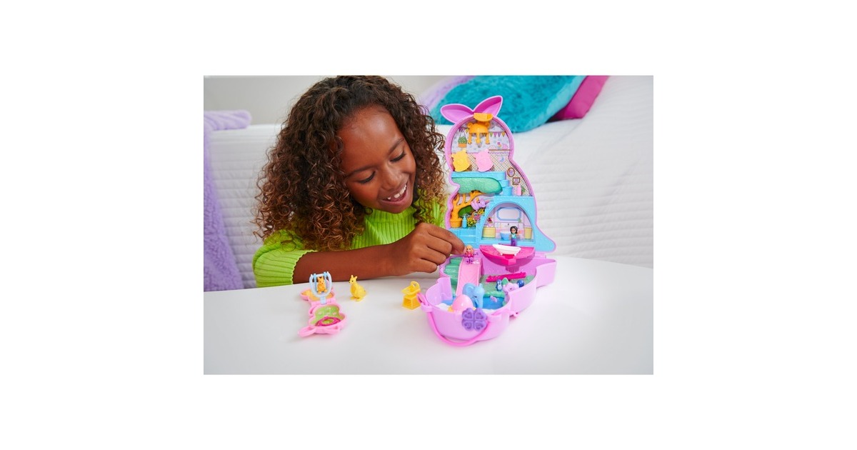 Mattel Polly Pocket Mama & Joey Kangaroo Tasche, Spielfigur