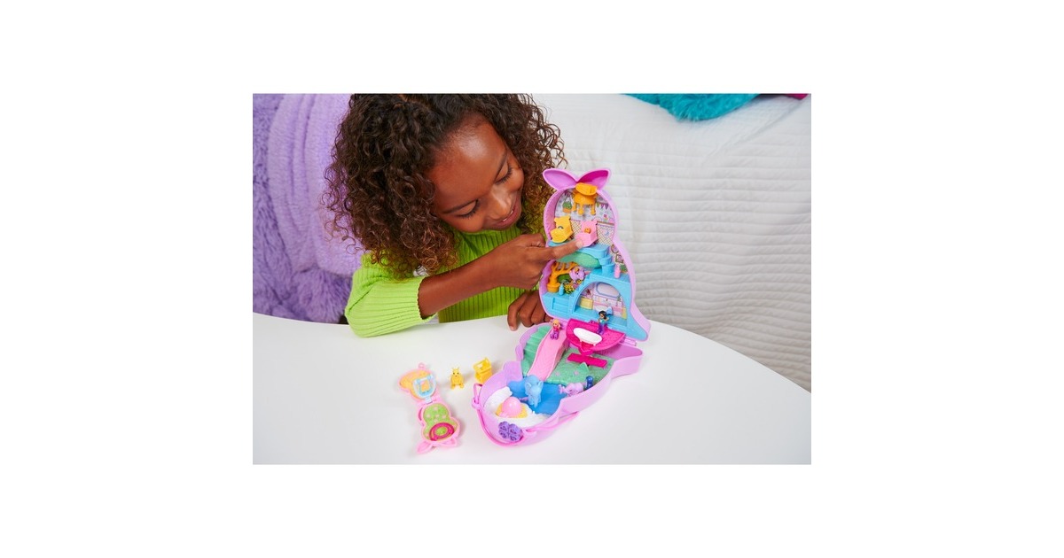 Mattel Polly Pocket Mama & Joey Kangaroo Tasche, Spielfigur