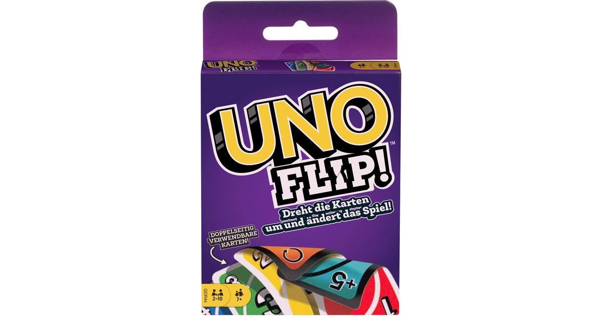 Mattel UNO Flip!, Kartenspiel