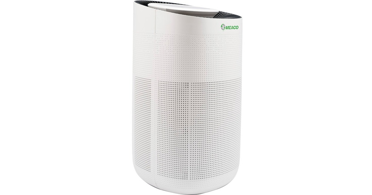 Meaco Clean CA-HEPA 76x5 WLAN Luftreiniger(weiß, 50 Watt)