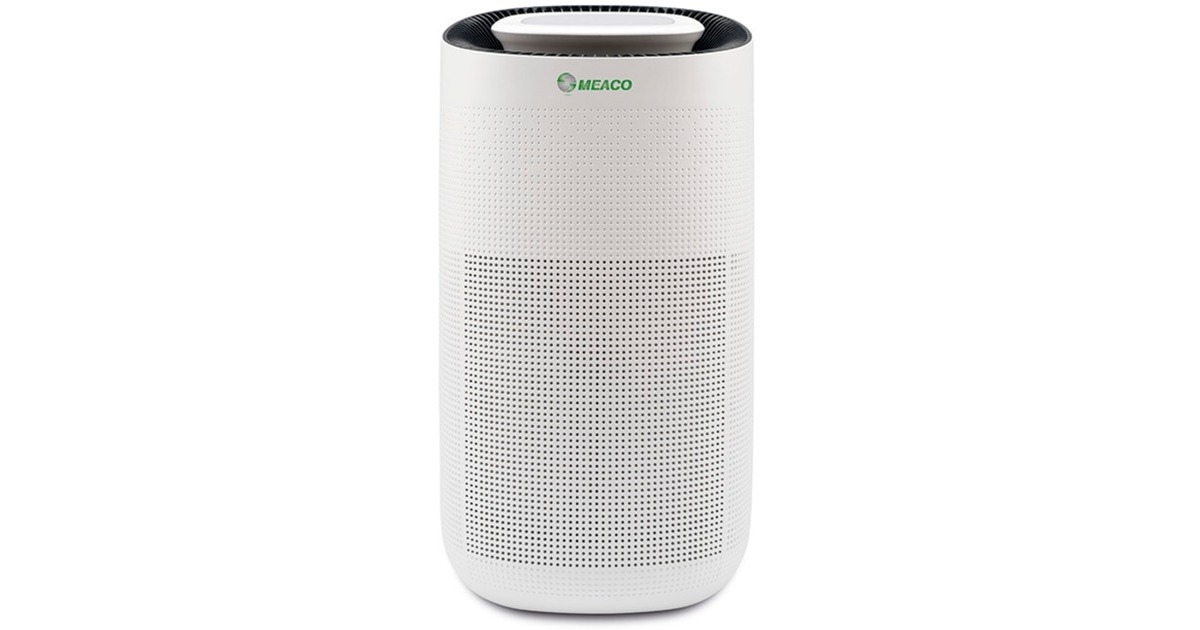 Meaco Clean CA-HEPA 76x5 WLAN Luftreiniger(weiß, 50 Watt)