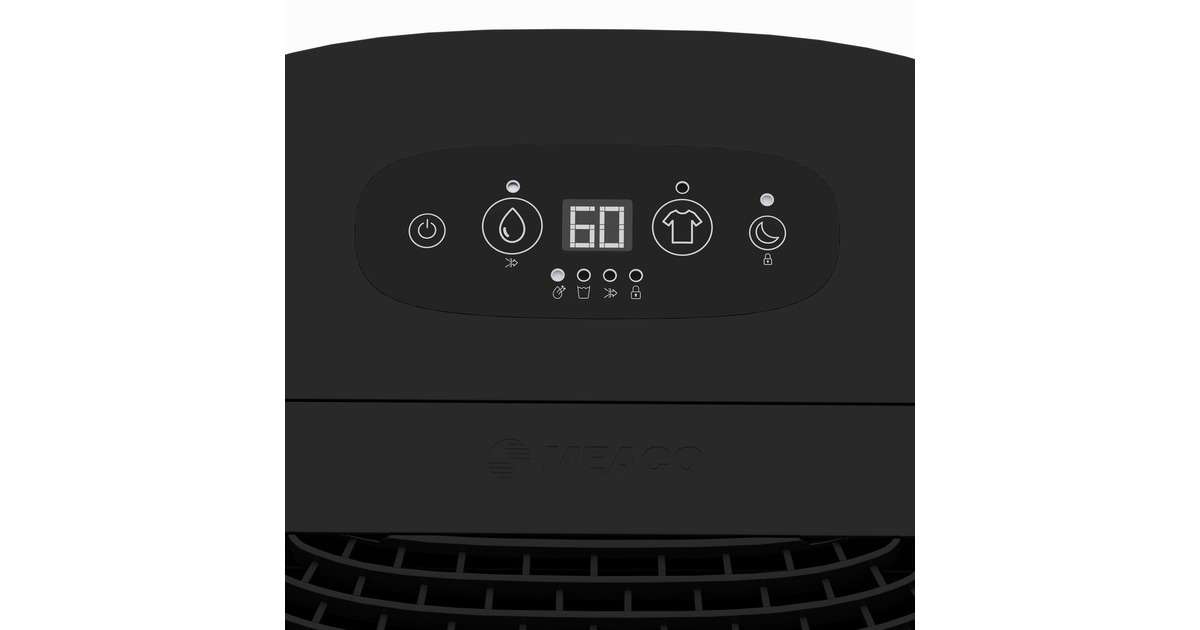 Meaco Dry Arete One 10L Kompressor-Luftentfeuchter und Luftreiniger(weiß, 151 Watt, für Räume bis zu 40m²)