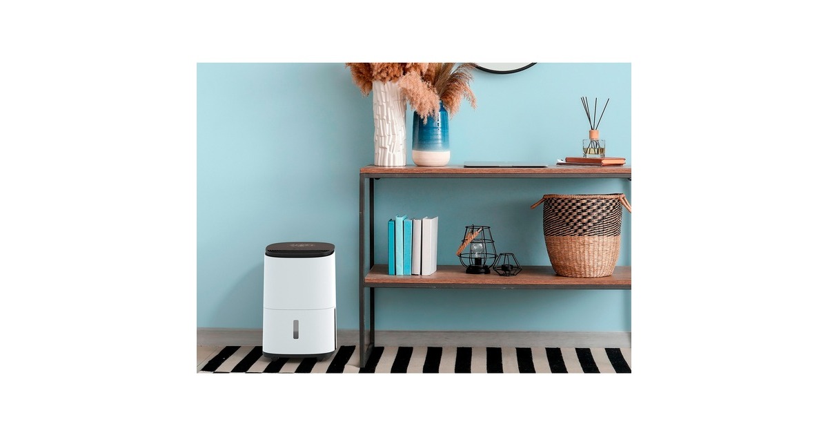 Meaco Dry Arete One 10L Kompressor-Luftentfeuchter und Luftreiniger(weiß, 151 Watt, für Räume bis zu 40m²)