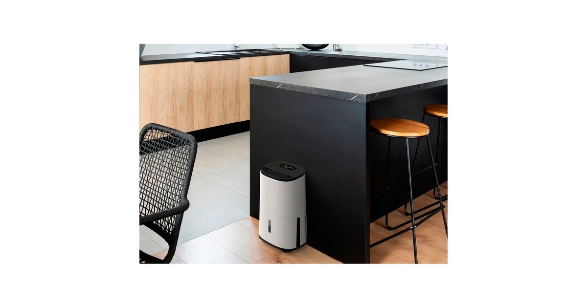 Meaco Dry Arete One 12L Kompressor-Luftentfeuchter und Luftreiniger(weiß, 151 Watt, für Räume bis zu 55m²)