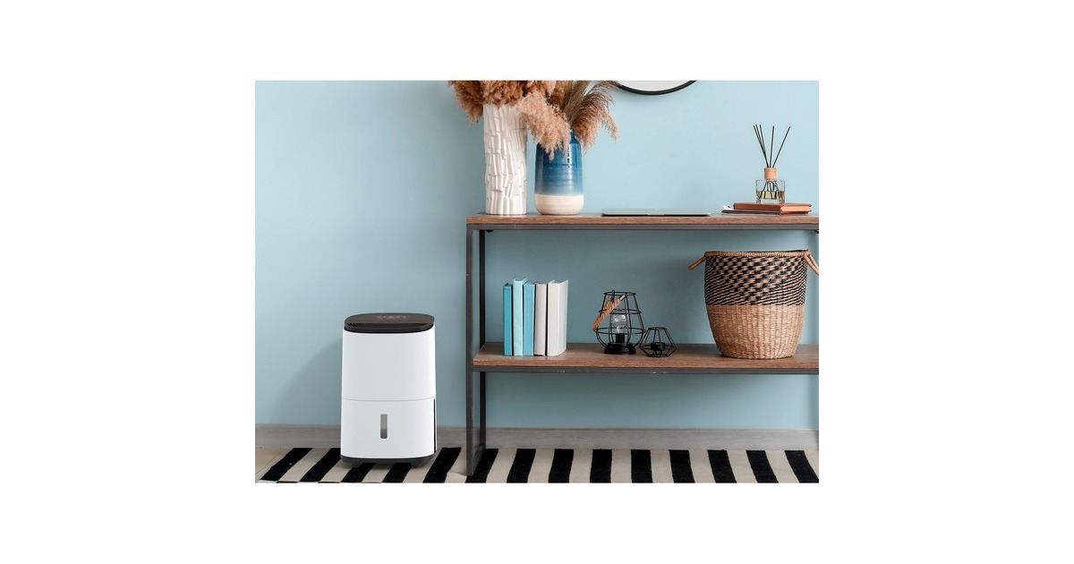 Meaco Dry Arete One 12L Kompressor-Luftentfeuchter und Luftreiniger(weiß, 151 Watt, für Räume bis zu 55m²)