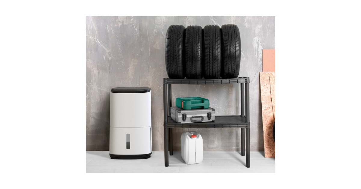 Meaco Dry Arete One 25L Kompressor-Luftentfeuchter und Luftreiniger(weiß, 267 Watt, für Räume bis zu 125m²)