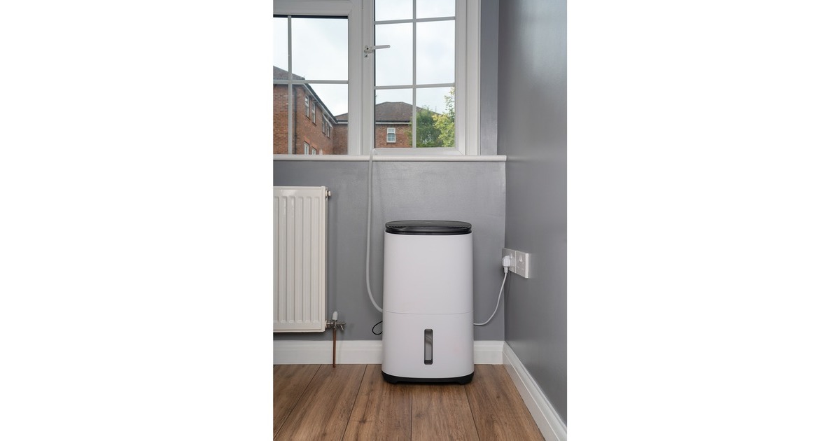 Meaco Dry Arete One 25L Kompressor-Luftentfeuchter und Luftreiniger(weiß, 267 Watt, für Räume bis zu 125m²)