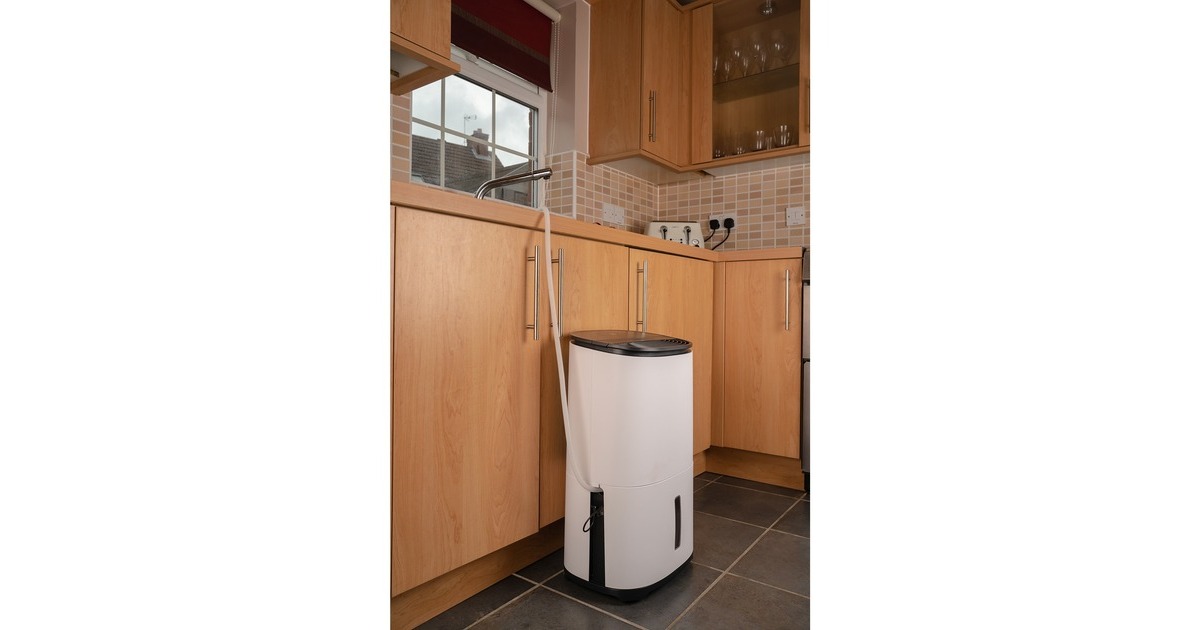 Meaco Dry Arete One 25L Kompressor-Luftentfeuchter und Luftreiniger(weiß, 267 Watt, für Räume bis zu 125m²)