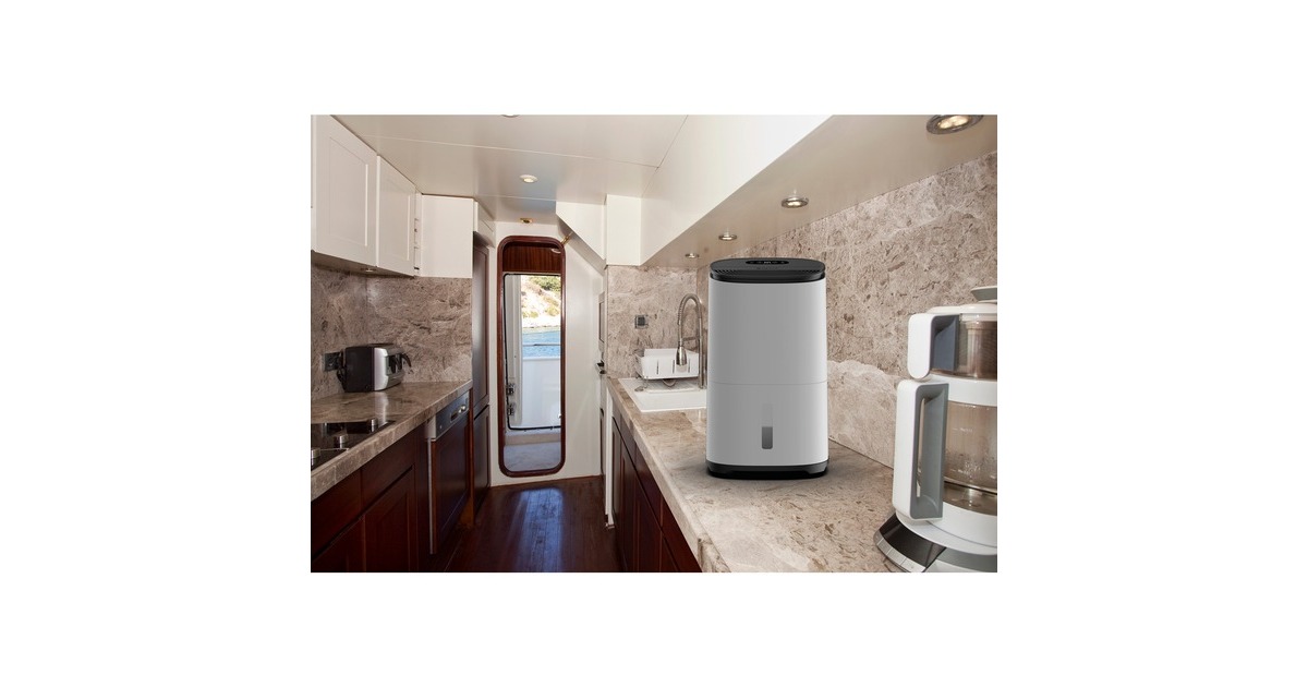 Meaco Dry Arete One 25L Kompressor-Luftentfeuchter und Luftreiniger(weiß, 267 Watt, für Räume bis zu 125m²)