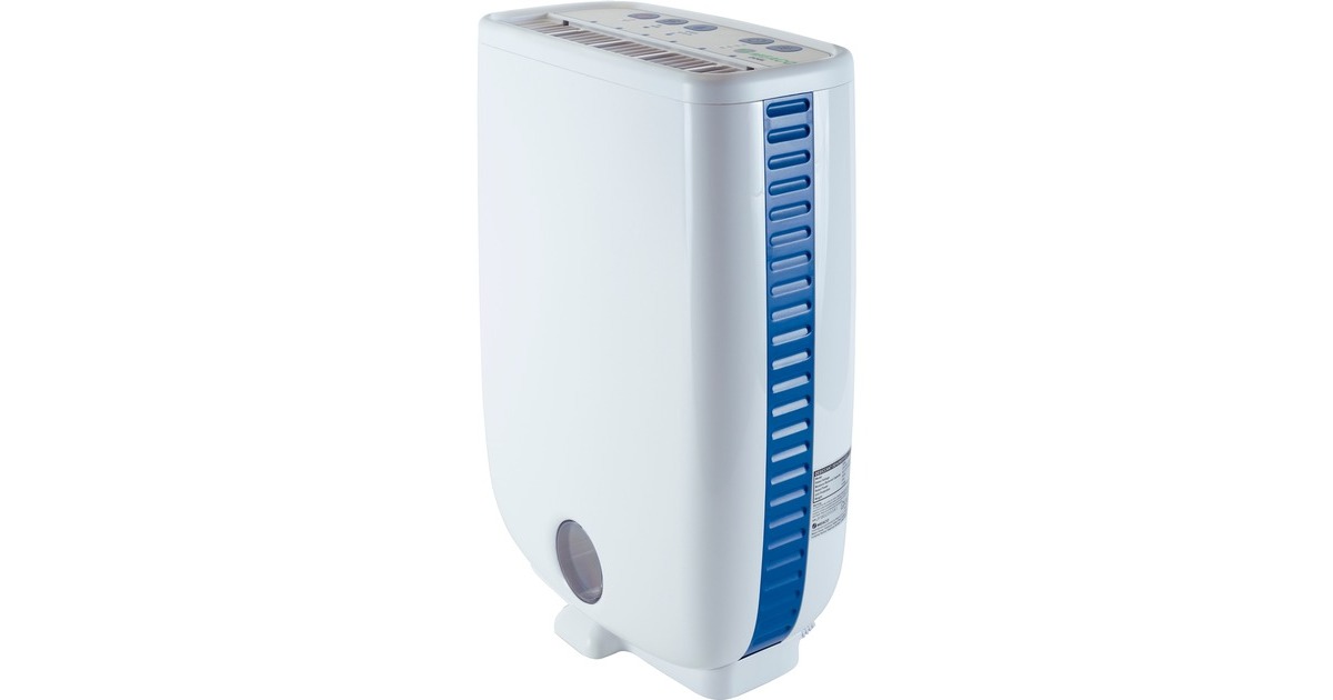 Meaco Luftentfeuchter DD8L ION, mit Ionisator und Nano-Filter(weiß, 650 Watt, für Räume bis zu 46m² / 115m³)